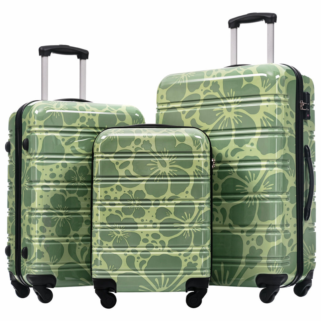 3-Piece Hard Shell Luggage Set – 20" 24" 28"
