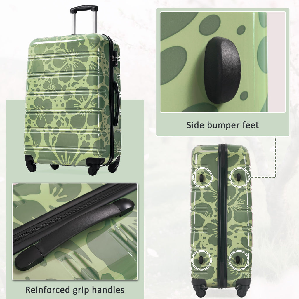 3-Piece Hard Shell Luggage Set – 20" 24" 28"