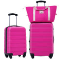 Hardshell Luggage Set 2 Pieces with TSA Lock - Pink