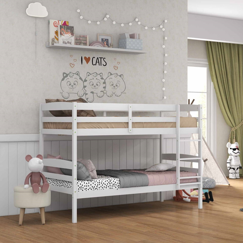 Kid's Room Bundle: Bed Frame + Kids Table and Chairs Set + Toddler Truck Storage Organizer + Kids Vanity Dressing Table