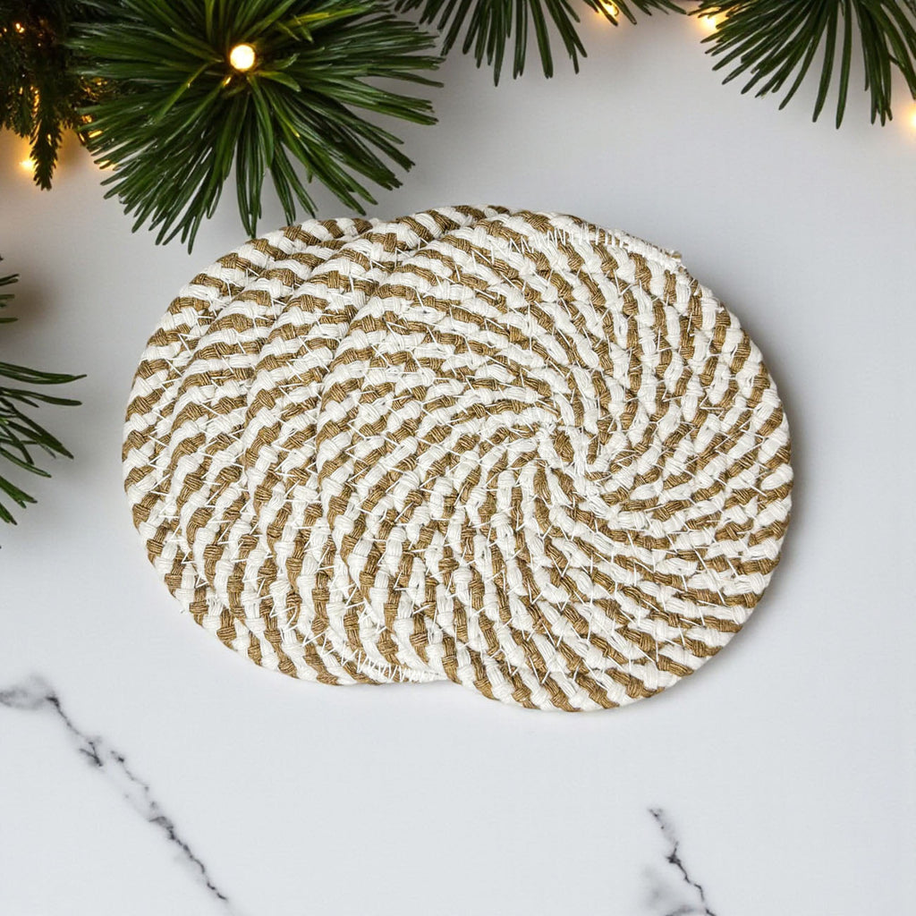 Fall Fabric Coasters